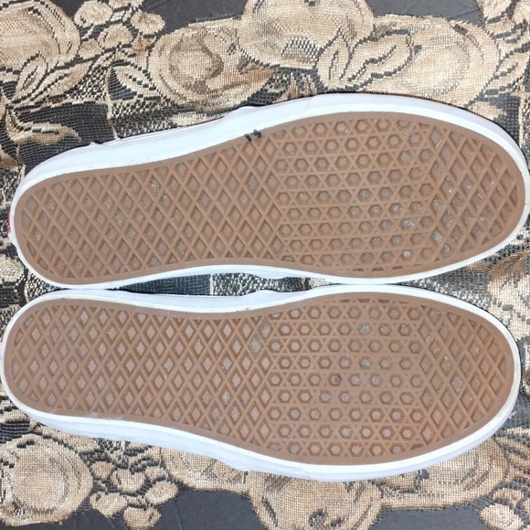 Vans Asher Deluxe Iridescent Slip-On Sneaker Size Women's 11 GUC - Picture 5 of 9